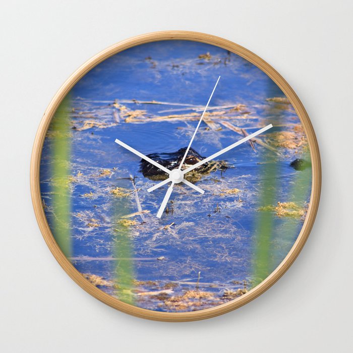 Alligator Wall Clock