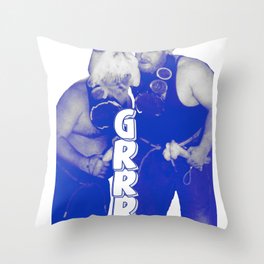 Legendary Memphis Tag Team - The Moondogs Throw Pillow