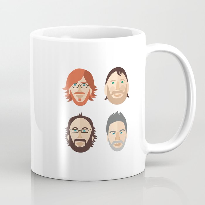 Trey, Fish, Mike, Page as Vector Characters Coffee Mug