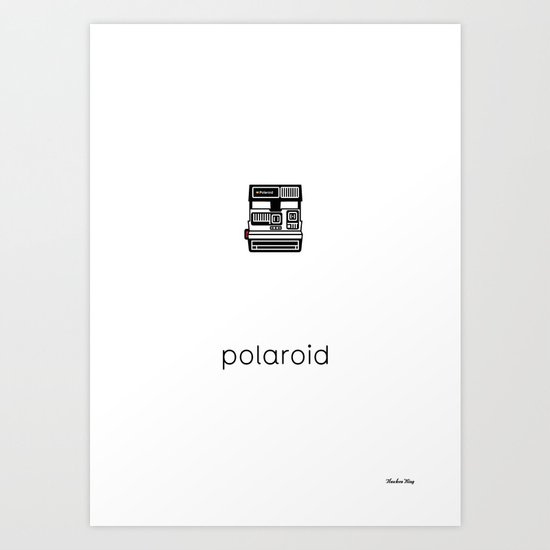 Polaroid Art Print