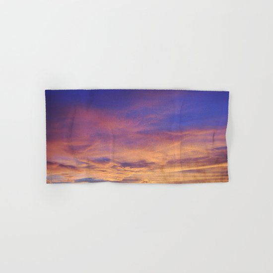 COME AWAY WITH ME - Autumn Sunset #1 #art #society6 Hand & Bath Towel