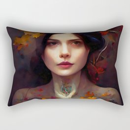 Wood Nymph Rectangular Pillow