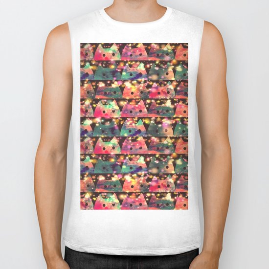 gorgeous cats-133 Biker Tank
