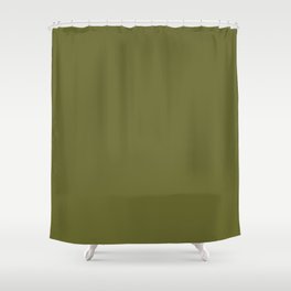 Wasabi Plant Green Shower Curtain