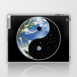Earth / Space Yin Yang Laptop & iPad Skin