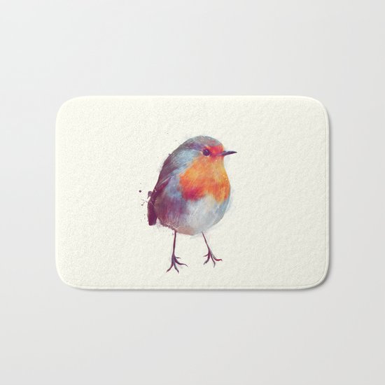 Winter Robin Bath Mat