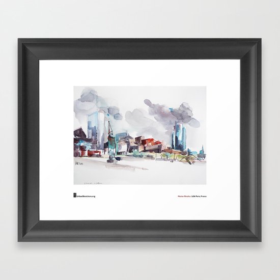 Marion Rivolier, "La Défense" Framed Art Print