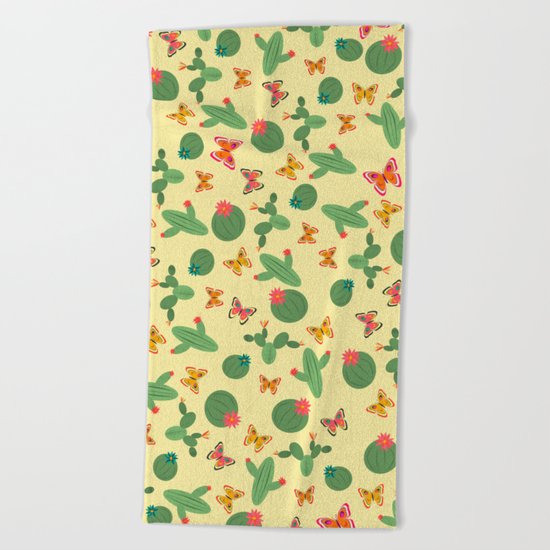 Cactus Beach Towel