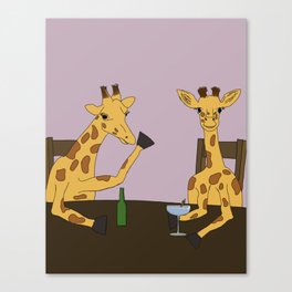 Stay For A Drink Canvas Print