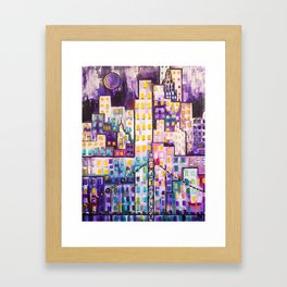 City Girl Framed Art Print