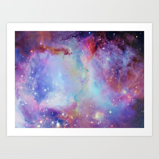 A Galaxy Far Far Away Art Print