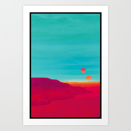 Far Away Art Print
