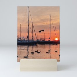 Lake Sunrise Mini Art Print