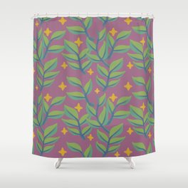 Leafy Field - Magic Shower Curtain