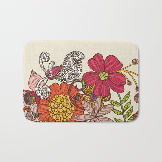 Spring garden Bath Mat