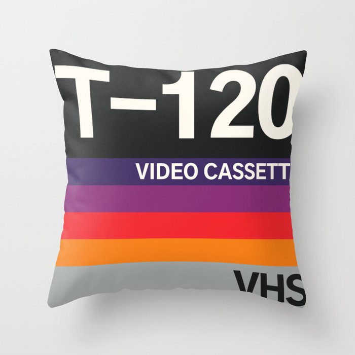VHS TAPE Throw Pillow