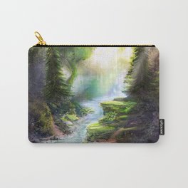 Magical Forest Stream Carry-All Pouch