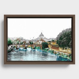 St Peter's Cathedral Framed Canvas