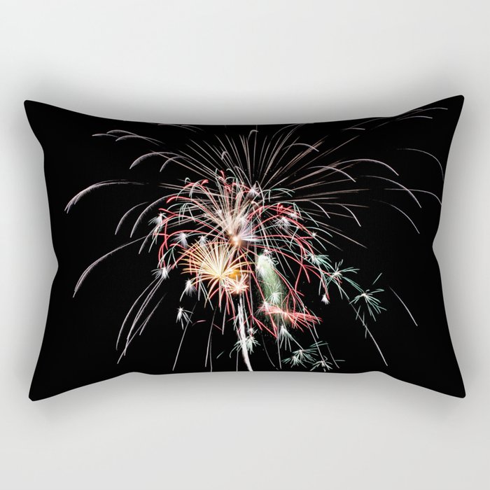 Fireworks Rectangular Pillow