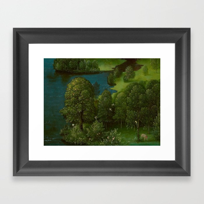 Joachim Patinir Crossing The River Styx Medieval Fantasy Fairy Tale Landscape Framed Art Print By Enshape