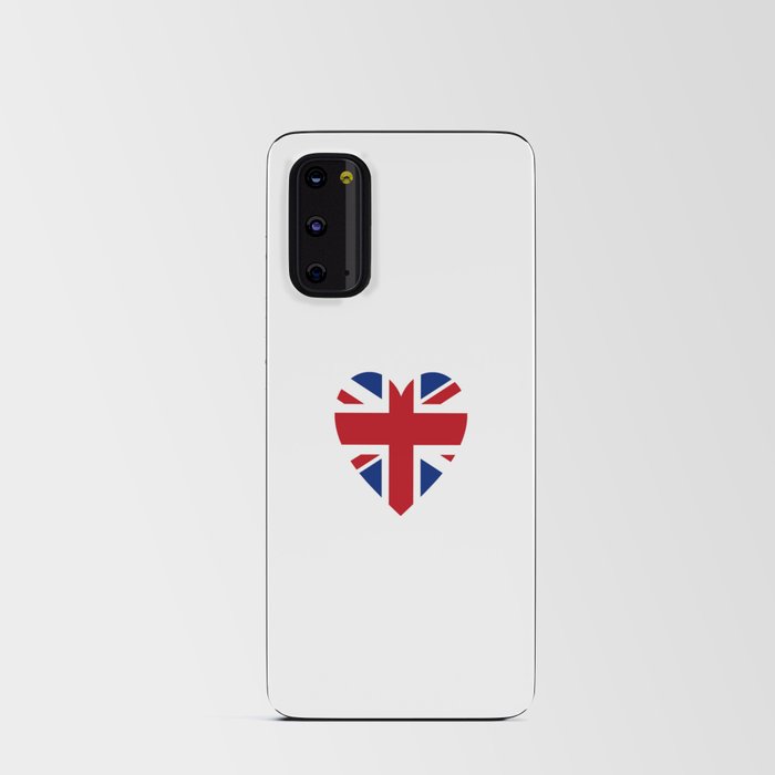 BRITISH UNION JACK HEART Android Card Case