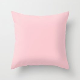 Solid Millennial Pink Pastel Color Trends 2017 Throw Pillow | 2017, Graphicdesign, Millennialpink, Pink, Softpink, Pinkcolor, Colortrends2017, Colorcolortrends, Pastel, Solidpink 
