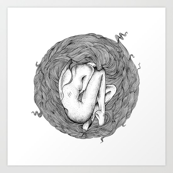 THE NEST Art Print