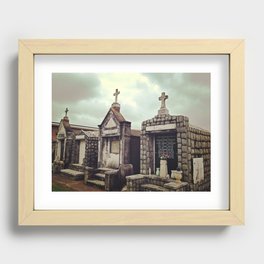 St. Louis Cematary #3 Recessed Framed Print