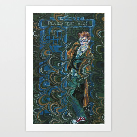 Dr. Who Art Print
