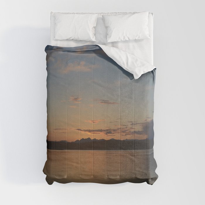 Fox Island Sunset Comforter