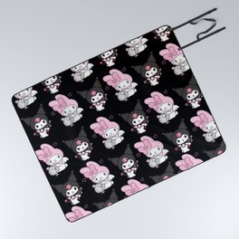 Kuromi and My Melody Picnic Blanket