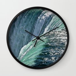 Niagara Falls - Closeup Wall Clock