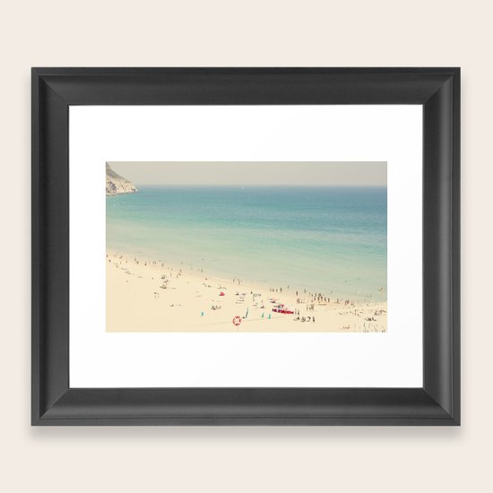 beach VII Framed Art Print by ingz Society6