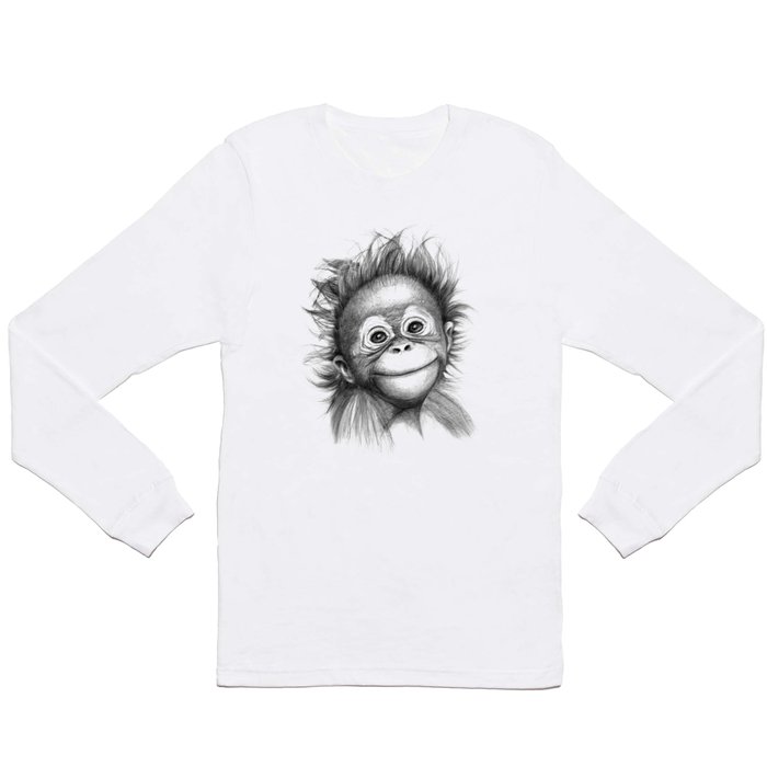 Monkey - Baby Orang outan 2016 G-121 Long Sleeve T Shirt