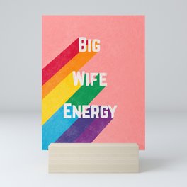Big Wife Energy Mini Art Print