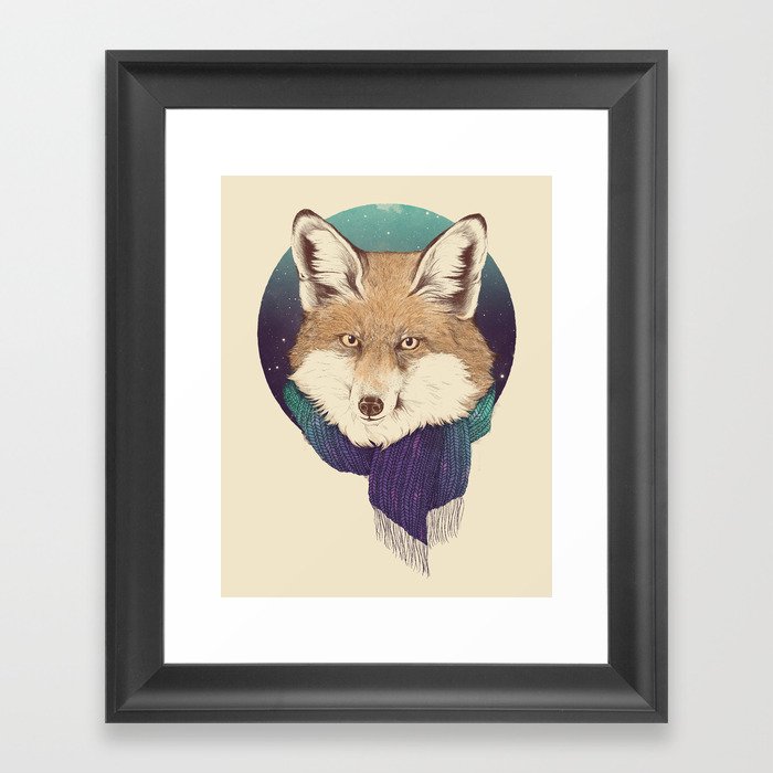 Fox Framed Art Print