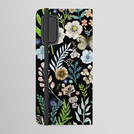Botanical illustration Android Wallet Case