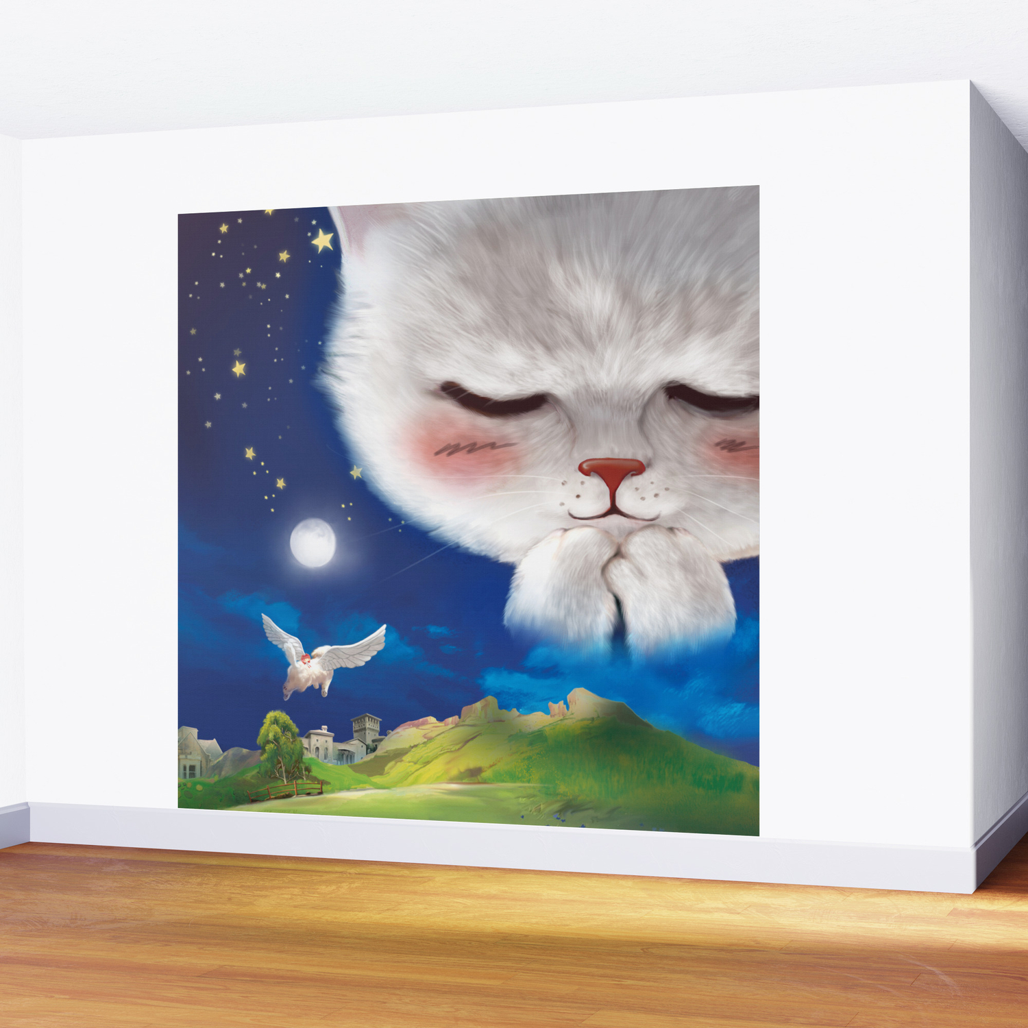 Pray Wall Mural