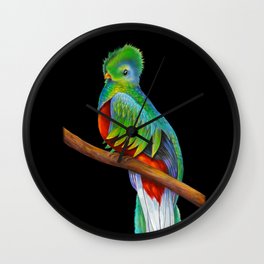 Quetzal Wall Clock