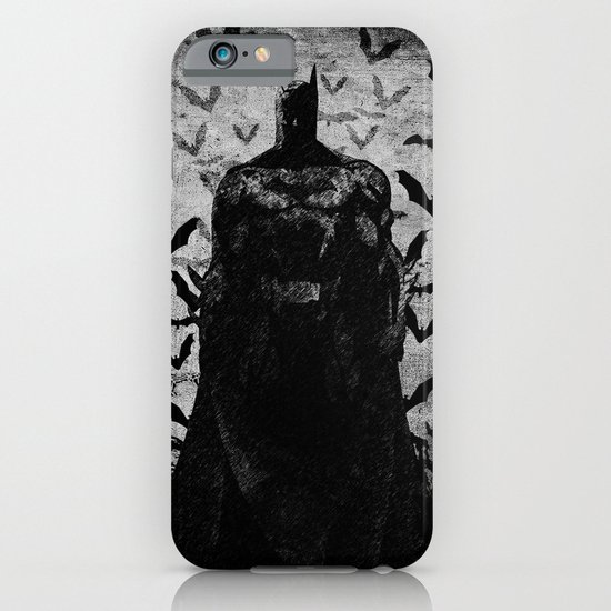 The night rises B&W iPhone & iPod Case