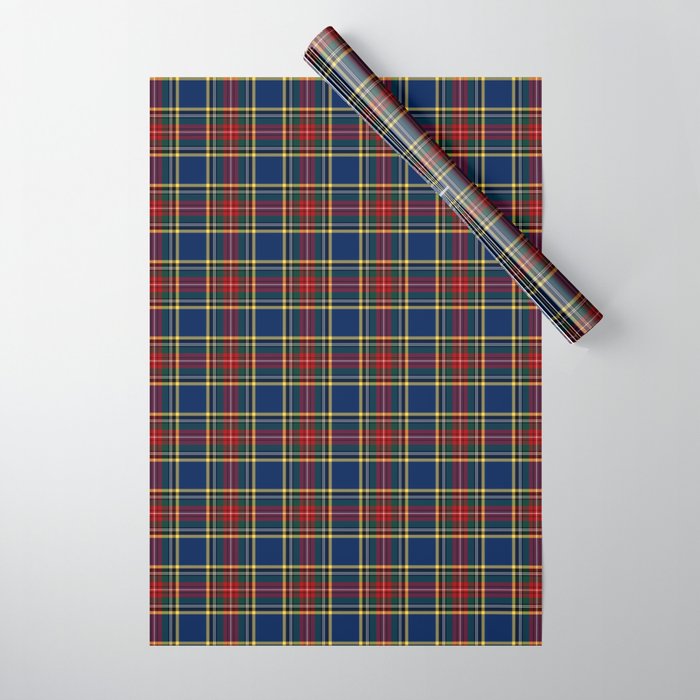 Clan MacBeth Tartan Wrapping Paper