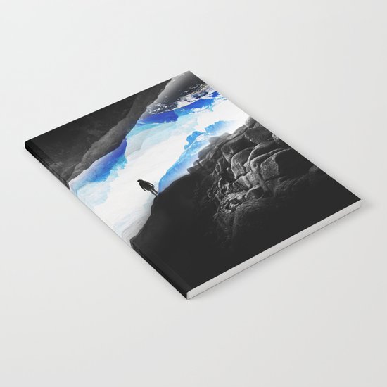 Vision of the frosty mountains Notebook