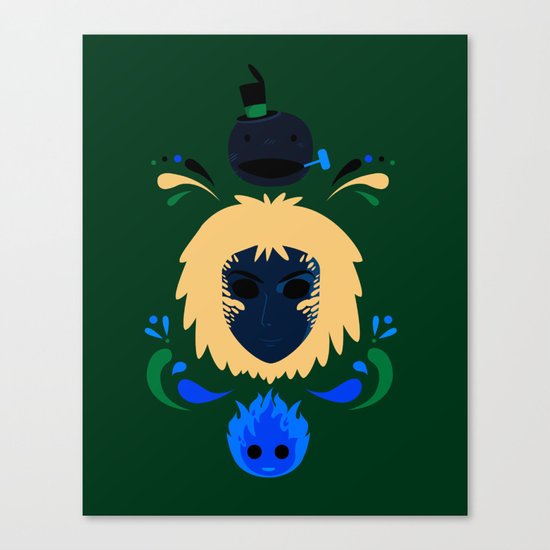 Howl Canvas Print