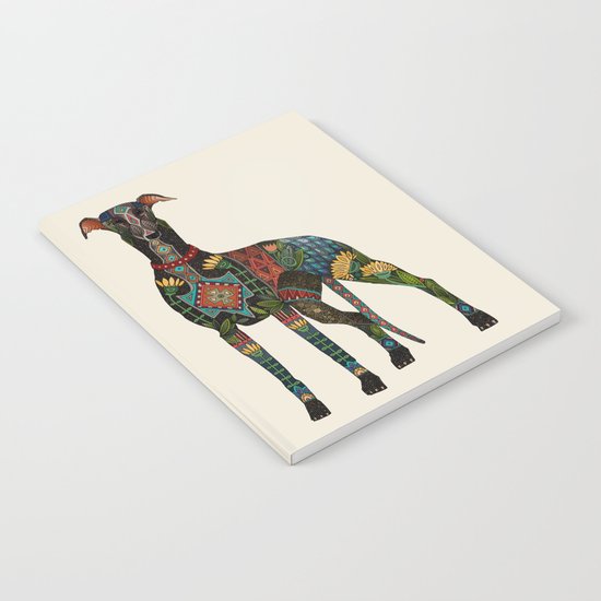 greyhound ivory Notebook