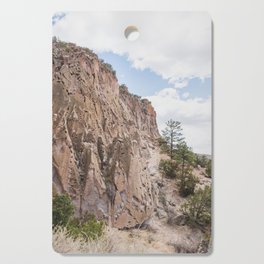 The Cliffs of Bandelier - New Mexico Photography Cutting Board