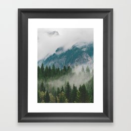 Vancouver Fog Framed Art Print
