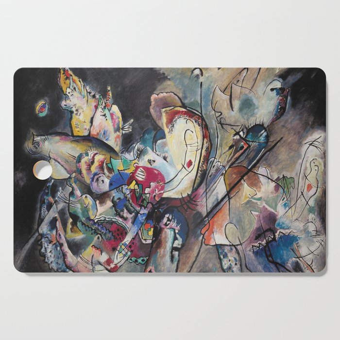 Wassily Kandinsky | Abstract art Cutting Board