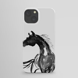 Horse (Ink sketch) iPhone Case
