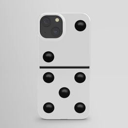 White Domino / Domino Blanco iPhone Case