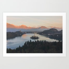 Lake Bled, Slovenia II Art Print